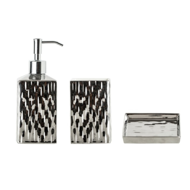 Gold/Silver Bathroom Accessories Sets