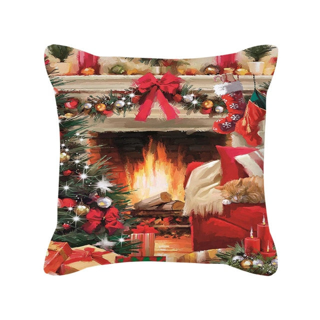 Merry Christmas Pillow Covers