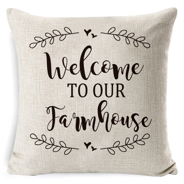 Farmhouse Pillowcases