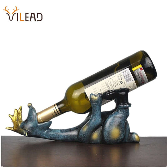 14cm Resin Elk Wine Bottle Holder