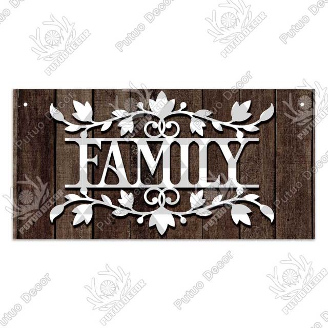 Family Wood Wall Plaque