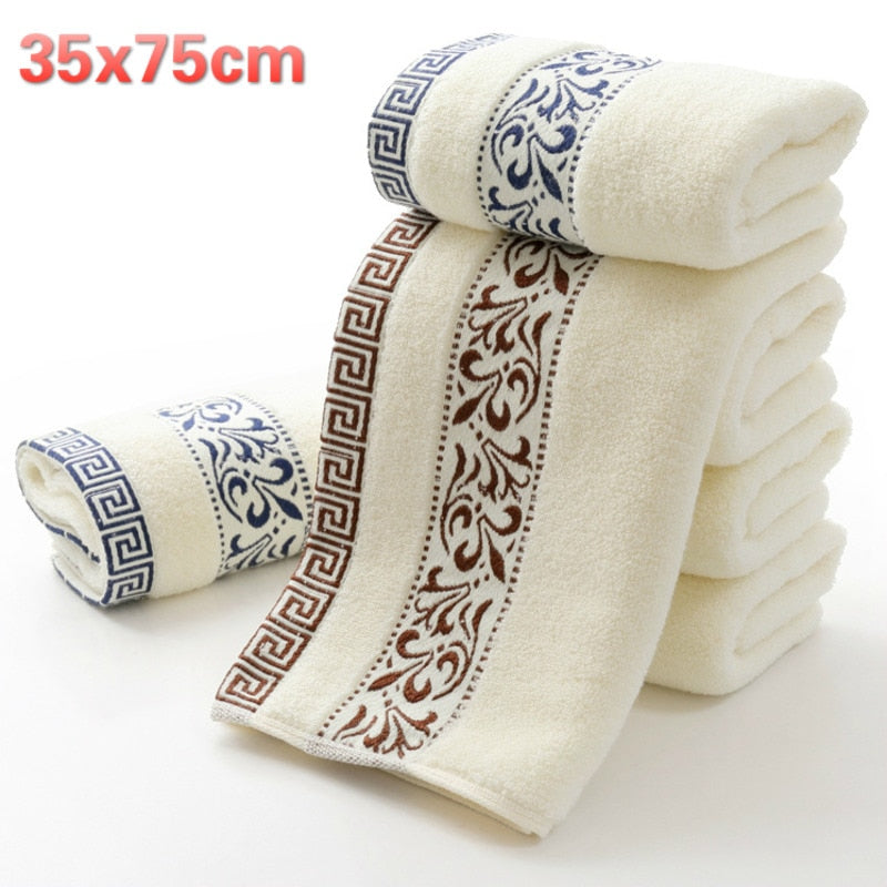 Chinese Design Bath Towel