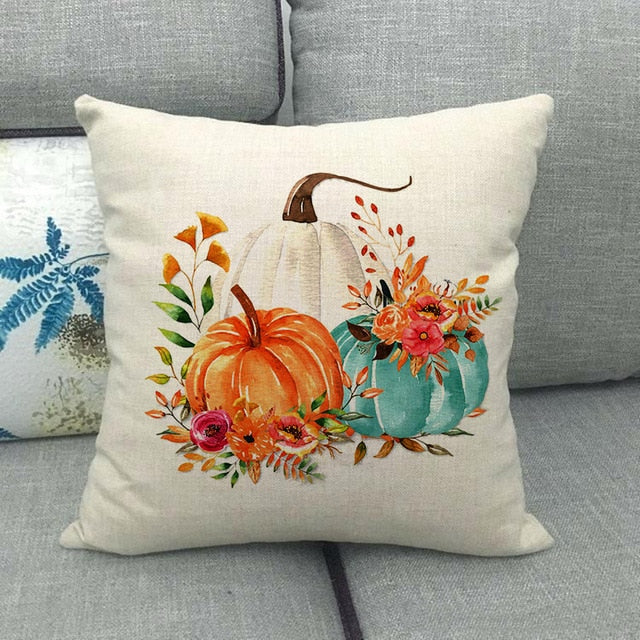 Decorative Pumpkin Pillowcase