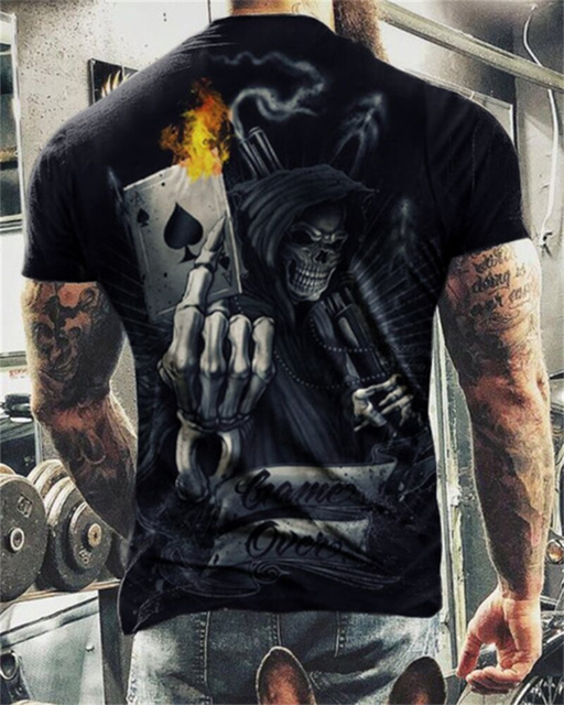 Skull Printed T-Shirt