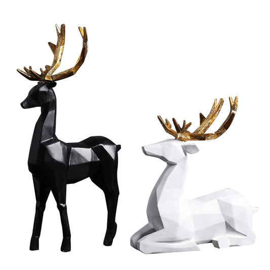 Modern Elk Decorative Object